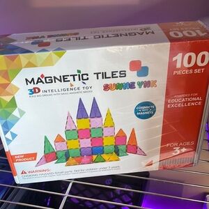 magnetic tiles 100 pieces New